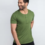 Men Henley Tee